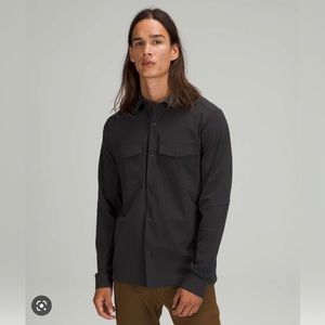 Lululemon Double Pocket Long Sleeve Button Down